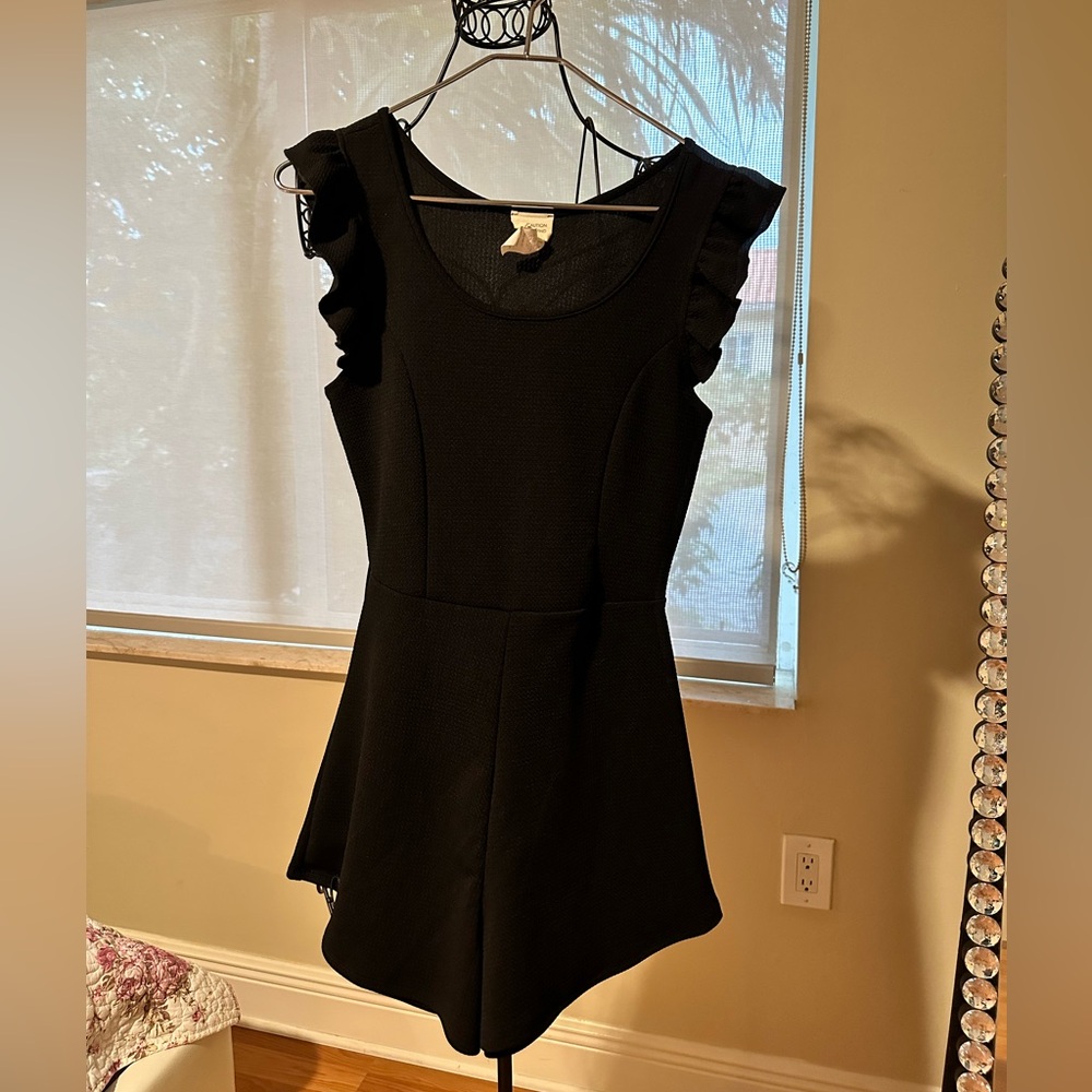 Romper  Onesie black Small